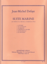 Defaye Suite Marine Tuba & Piano Sheet Music Songbook