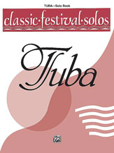 Classic Festival Solos Vol 1 Tuba Solo Part Sheet Music Songbook