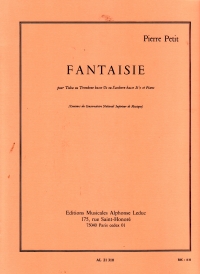 Petit Fantaisie C/bb Part Piano Tuba Sheet Music Songbook