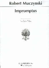 Muczynski Impromptus Op23 Tuba Sheet Music Songbook