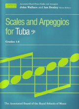 Scales & Arpeggios Grades 1-8 Bass Clef Tuba Sheet Music Songbook