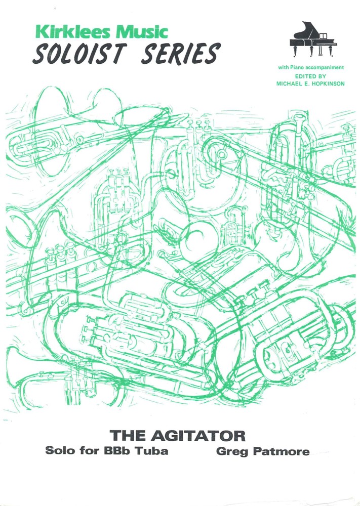 Patmore The Agitator Bbb Tuba & Piano Sheet Music Songbook