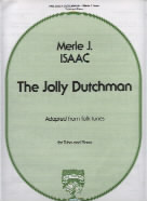 Jolly Dutchman Arranged Isaac Tuba Sheet Music Songbook
