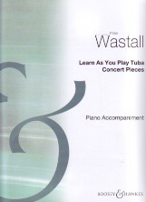 Learn As You Play Tuba Concert Pieces Piano Accom Sheet Music Songbook