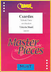Monti Czardas Reift Tuba & Piano Sheet Music Songbook