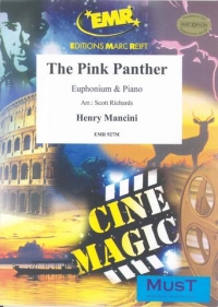 Pink Panther Mancini Euphonium/piano Sheet Music Songbook