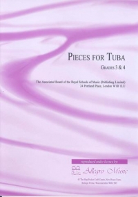 Pieces For Tuba Grades 3 & 4 Abrsm Sheet Music Songbook