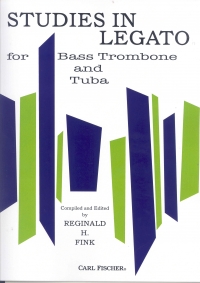 Fink Studies In Legato Tuba Sheet Music Songbook