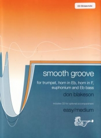 Blakeson Smooth Groove Eb Bass Treble Clef + Cd Sheet Music Songbook