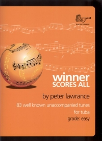 Winner Scores All Lawrance Tuba Bass Clef Sheet Music Songbook