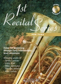 1st Recital Series Tuba In C Book & Cd Sheet Music Songbook