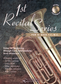 1st Recital Series Tuba/bb Bass Book & Cd Sheet Music Songbook