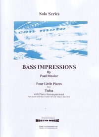Mealor Bass Impressions Tuba & Piano Sheet Music Songbook