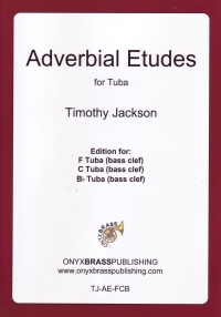 Jackson Adverbial Etudes Tuba F/c/bb Bass Clef Sheet Music Songbook
