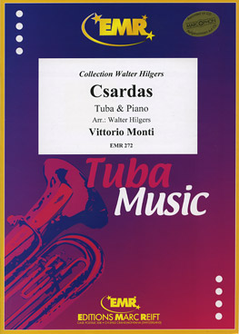 Monti Csardas Arr Hilgers Tuba & Piano Sheet Music Songbook