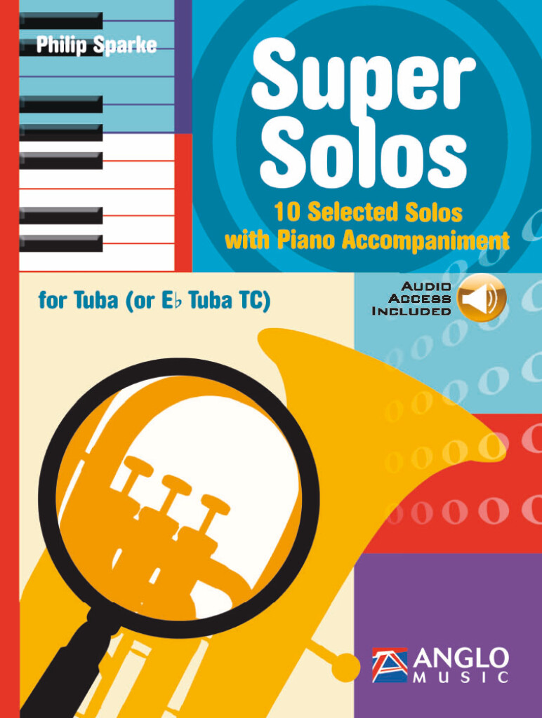 Super Solos Tuba (or Eb Tuba Tc) Sparke + Audio Sheet Music Songbook