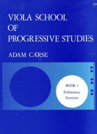 Carse Viola School Of Progressive Studies Book 1 Sheet Music Songbook