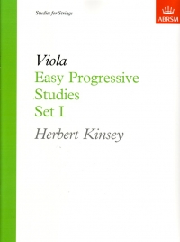 Kinsey Easy Progressive Studies Set 1 Viola Sheet Music Songbook