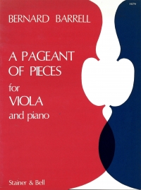 Barrell A Pageant Of Pieces For Viola And Piano Sheet Music Songbook
