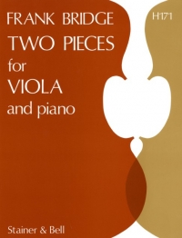 Bridge 2 Pieces Viola & Piano Sheet Music Songbook