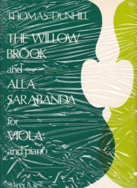 Dunhill Willow Brook & Alla Sarabanda Viola Sheet Music Songbook