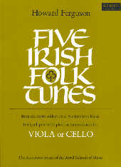 Ferguson Five Irish Folk Tunes Viola Or Cello Sheet Music Songbook