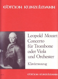 Mozart L Concerto G Viola Or Trombone Sheet Music Songbook