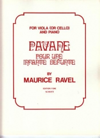 Ravel Pavane Pour Une Infante Defunte Viola Sheet Music Songbook