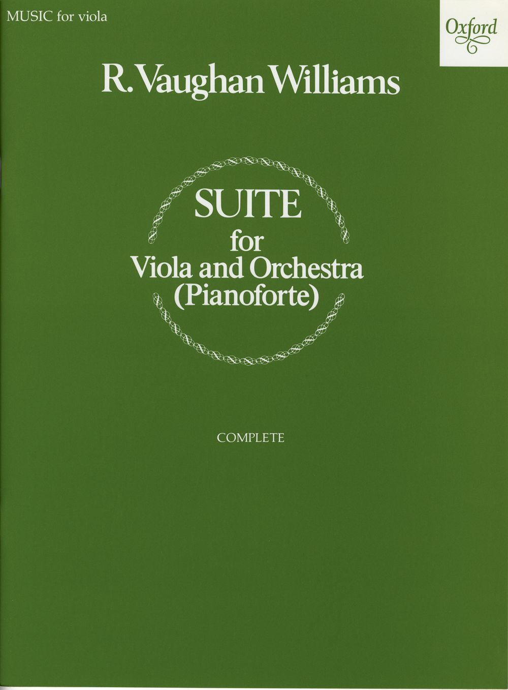Vaughan Williams Suite Complete Viola & Piano Sheet Music Songbook