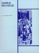 Milhaud La Bruxelloise 4 Visages Op238/3  Viola Sheet Music Songbook