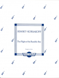 Rimsky-korsakov Flight Of The Bumblebee Viola Sheet Music Songbook
