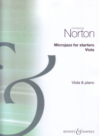 Microjazz For Starters Viola Norton Sheet Music Songbook