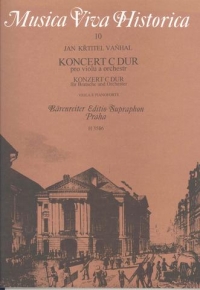 Vanhal Concerto C Major Viola & Orchestra Sheet Music Songbook