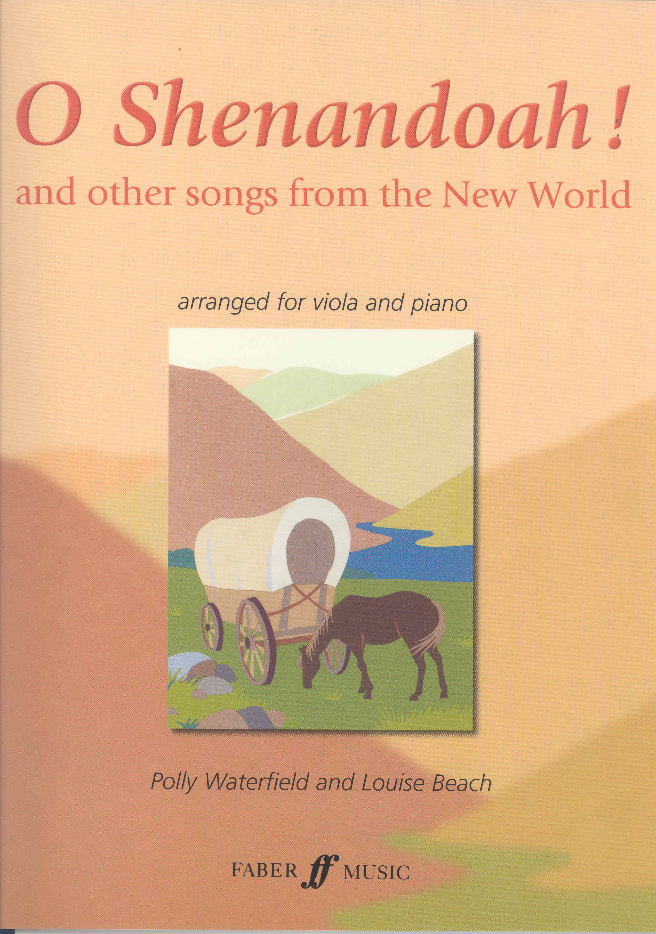 O Shenandoah Viola & Piano Waterfield/beach Sheet Music Songbook