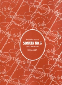 Delius Sonata 3 Viola & Piano Sheet Music Songbook