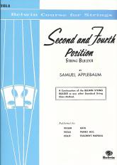 2nd & 4th Position String Builder Viola Sheet Music Songbook