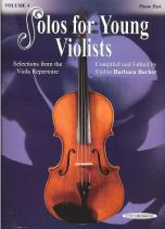 Solos For Young Violists Vol 4 Barber Viola Sheet Music Songbook