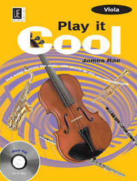 Play It Cool Viola Rae Book & Cd Sheet Music Songbook