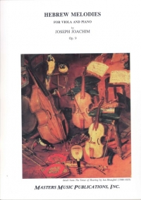 Joachim Hebrew Melodies Viola & Piano Sheet Music Songbook