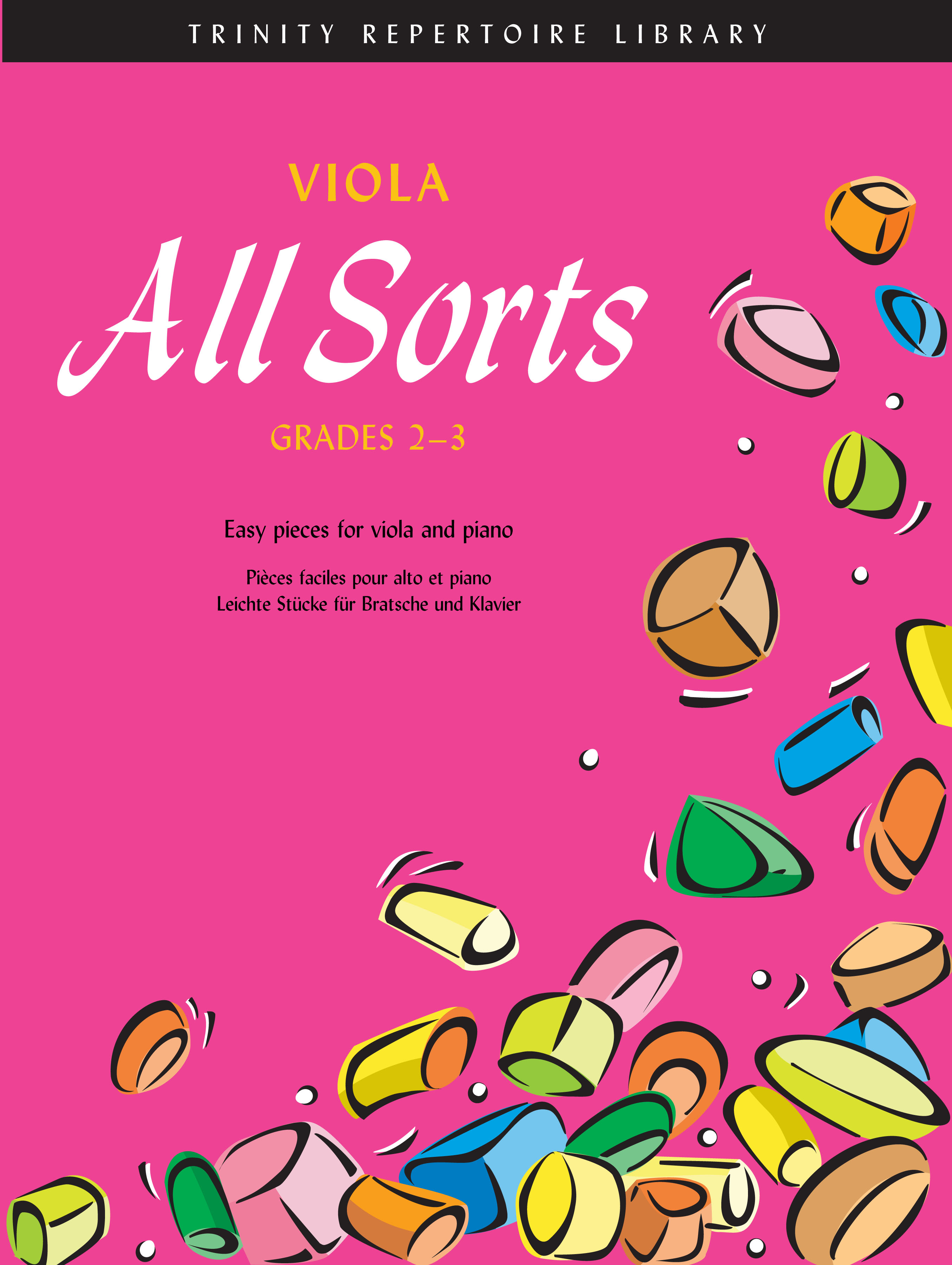 Viola All Sorts Grades 2-3 Sheet Music Songbook