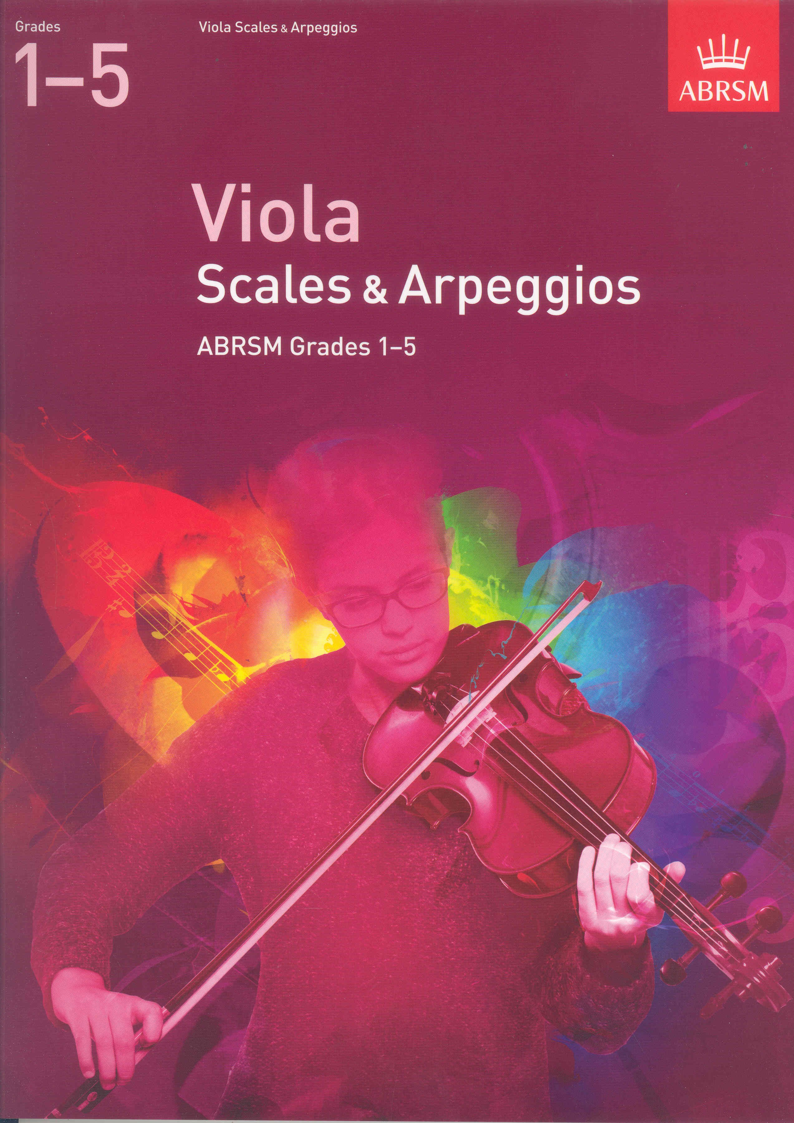 Viola Scales & Arpeggios 2012 Grades 1-5 Abrsm Sheet Music Songbook