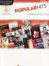 Popular Hits Instrumental Play Along Viola + Cd Sheet Music Songbook