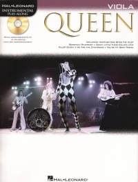 Queen Instrumental Play Along Viola + Cd Sheet Music Songbook