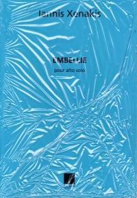 Xenakis Embellie Viola Solo Sheet Music Songbook
