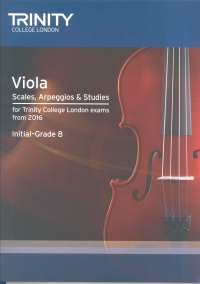 Trinity Viola Scales Arpeggios Studies 2016 Sheet Music Songbook