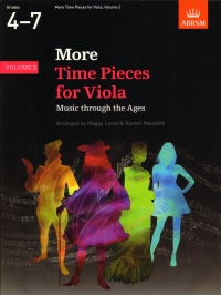 More Time Pieces For Viola Vol 2 Grades 4-7 Abrsm Sheet Music Songbook