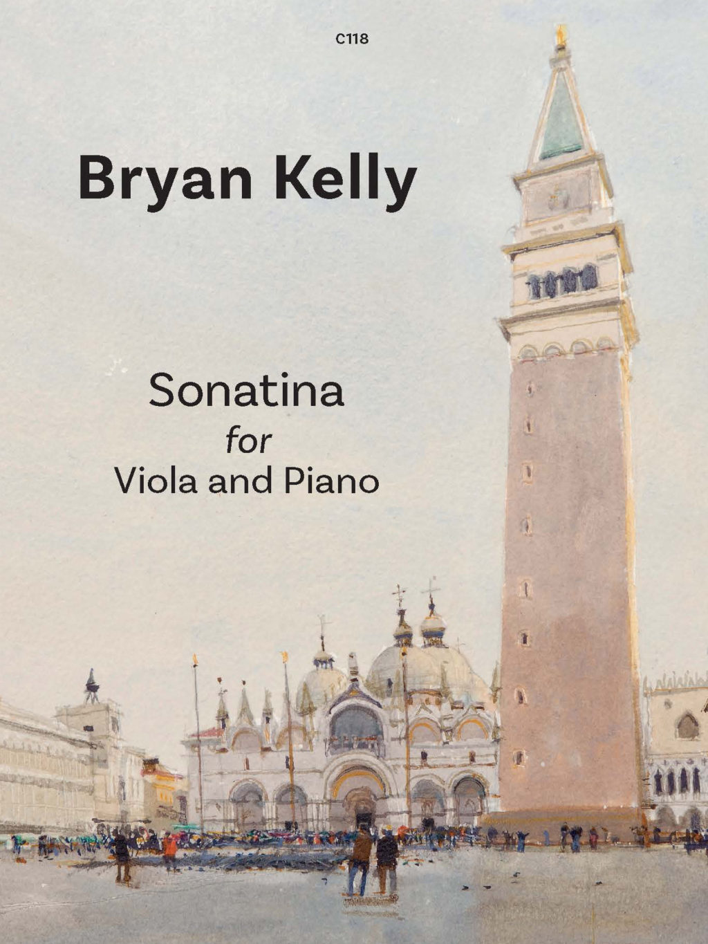 Kelly Sonatina Viola & Piano Sheet Music Songbook
