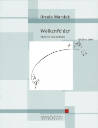 Mamlok Wolkenfelder Viola & Harp Sheet Music Songbook