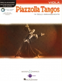 Piazzolla Tangos Instrumental Play Along Viola + Sheet Music Songbook