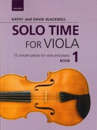 Solo Time For Viola Blackwell Book 1 Sheet Music Songbook